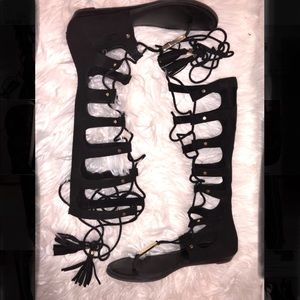 Aldo Marianne Thigh High Gladiator Sandal